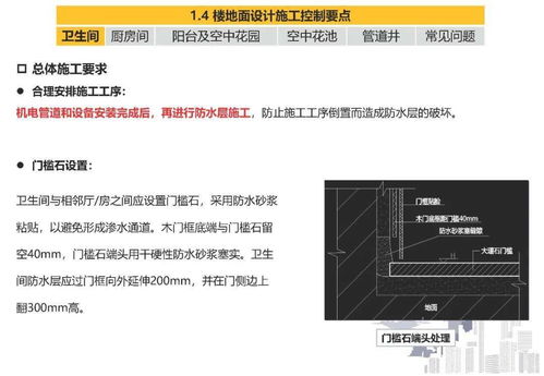 住宅工程防滲漏設(shè)計(jì)施工管理指引