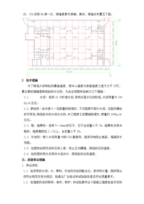 通信公司綜合業(yè)務樓工程大體積砼施工組織設計方案