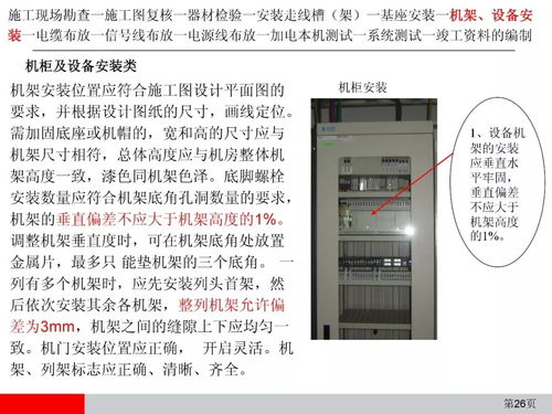 弱電中通信設備安裝工程施工工藝圖解